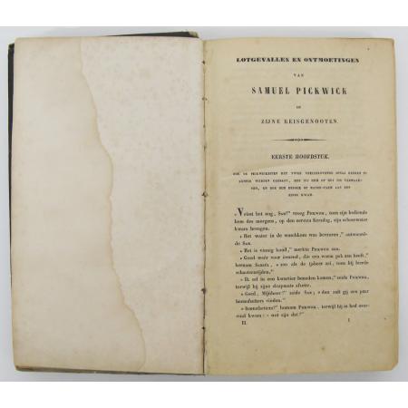 CHARLES DICKENS - IL CIRCOLO PICKWICK - PRIMA EDIZIONE OLANDESE - 1840 - foto 15
