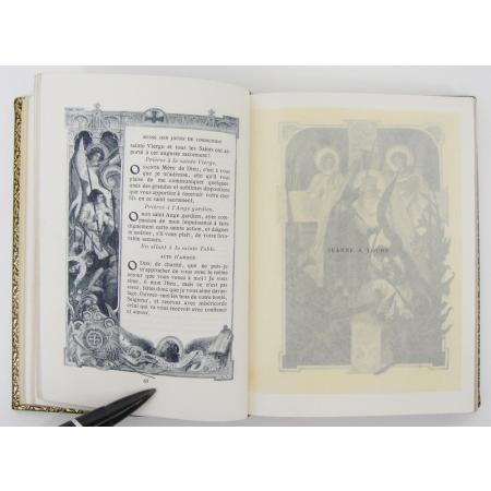 OLD MISSAL OF THE BLESSED JOAN OF ARC WITH ART NOUVEAU DECORATIONS - photo 9