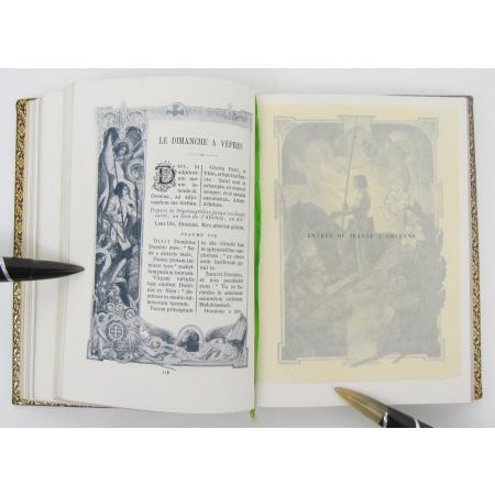 OLD MISSAL OF THE BLESSED JOAN OF ARC WITH ART NOUVEAU DECORATIONS - photo 12
