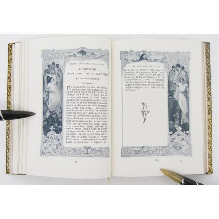 OLD MISSAL OF THE BLESSED JOAN OF ARC WITH ART NOUVEAU DECORATIONS - photo 16