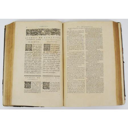 ANTIQUE VOLUME - CYRIL OF JERUSALEM AND SYNESIUS OF CYRENE - 1640 - photo 8