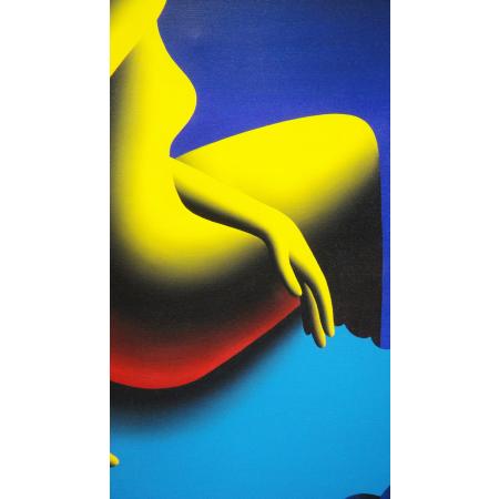 Mark Kostabi - Goddess of confirmation - Painting oil on canvas - photo 3