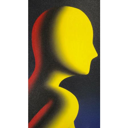 Mark Kostabi - Goddess of confirmation - Painting oil on canvas - photo 7