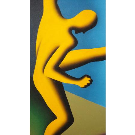 Mark Kostabi - The enemy within - Painting oil on canvas - photo 2