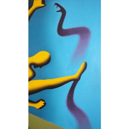 Mark Kostabi - The enemy within - Painting oil on canvas - photo 5