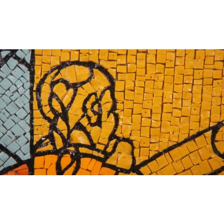 Valerio Adami - Senza titolo - Quadro mosaico - foto 5