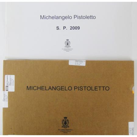 Michelangelo Pistoletto - S. P. 2009 - Serigrafia su acciaio - foto 5