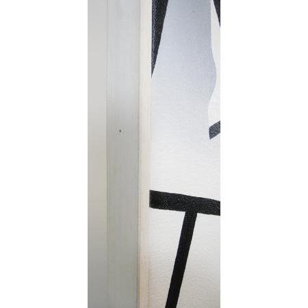Mark Kostabi, Overconfidence on wheels, 2007, Olio su tela, 100 × 80 cm - foto 11